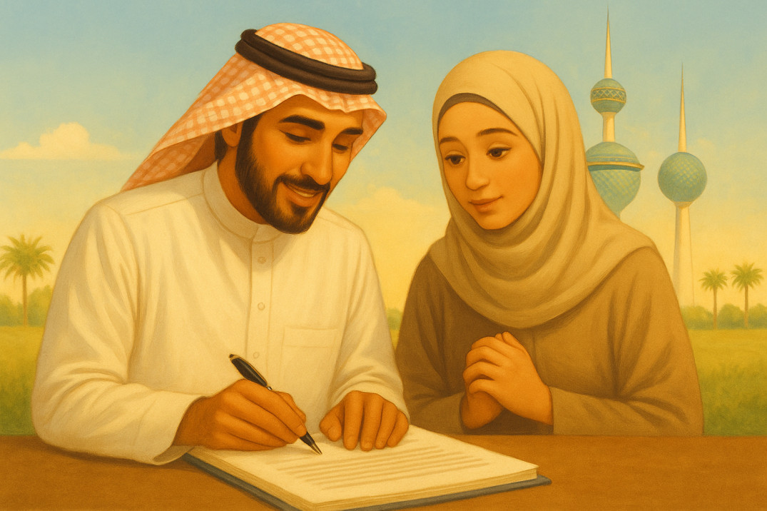 توثيق عقد الزواج في الكويت | دليلك العملي خطوة بخطوة