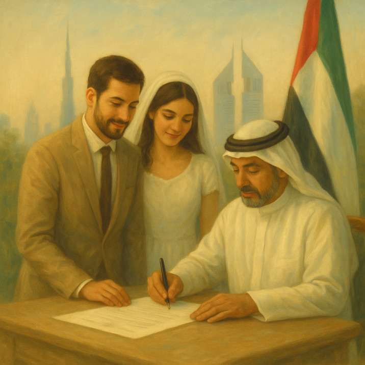 توثيق عقد الزواج في الإمارات خطوة بخطوة
