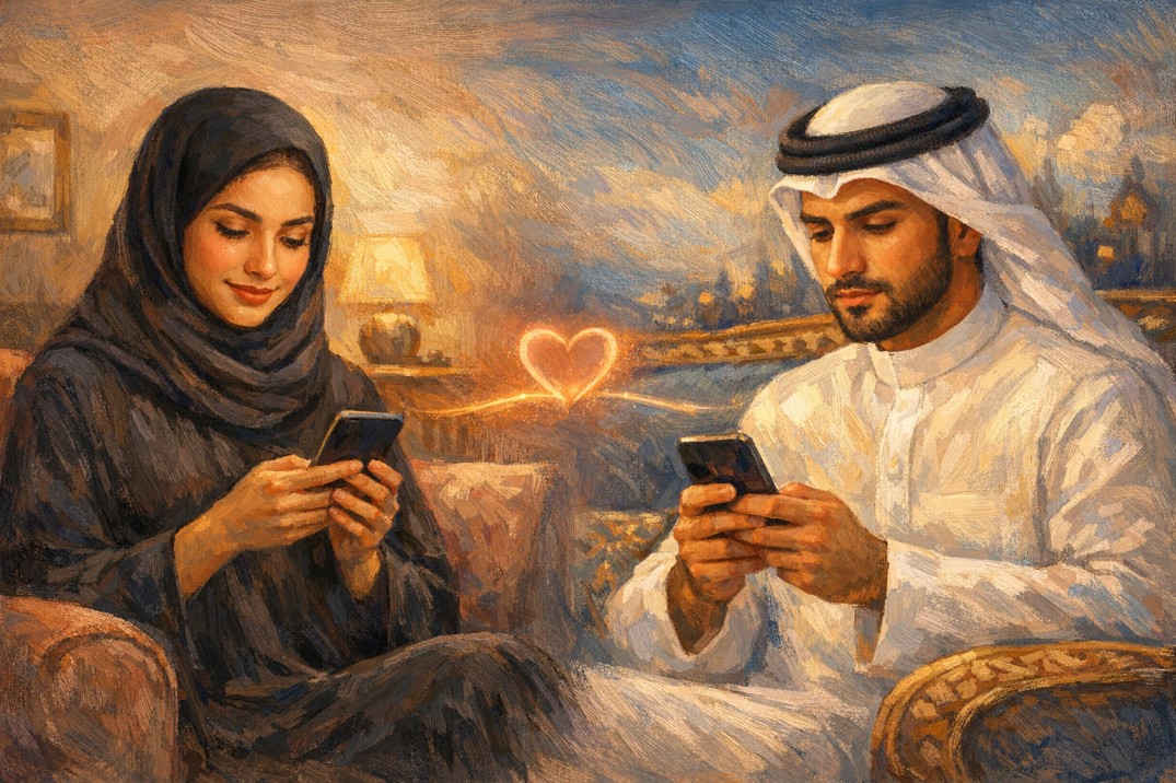 هل الزواج عبر الإنترنت ناجح في الخليج؟